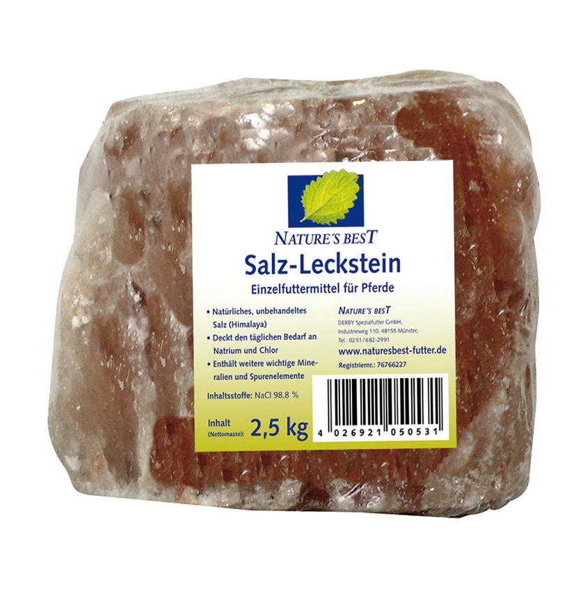 Natures Best Salzleckstein, 2,5-3 kg für die Grundversorgung Natures Best Salzleckstein, 2,5-3 kg für die Grundversorgung von Natures Best