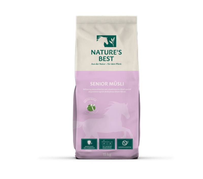 Natures Best Senior Müsli 15 kg Sack vitaminisiert & mineralisiert Natures Best Senior Müsli 15 kg Sack vitaminisiert & mineralisiert von Natures Best