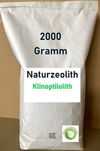 2000 Gramm 2 kg Zeolith Pulver Mehl Naturzeolith für Pferde 0-50 µm hochfein Nahrungsergänzung für Pferde von Naturzeolith