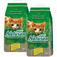 Natusan Premium Klumpstreu 2x20 l Natusan Premium Klumpstreu 2x20 l von Natusan