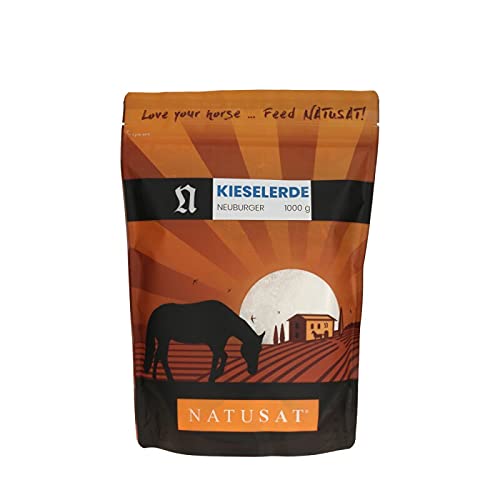 Natusat Kieselerde Pulver 1 kg - Ergänzungsfutter für Pferde, Haut-, Hufe- und Fellpflege Natusat Kieselerde Pulver 1 kg - Ergänzungsfutter für Pferde, Haut-, Hufe- und Fellpflege von Natusat