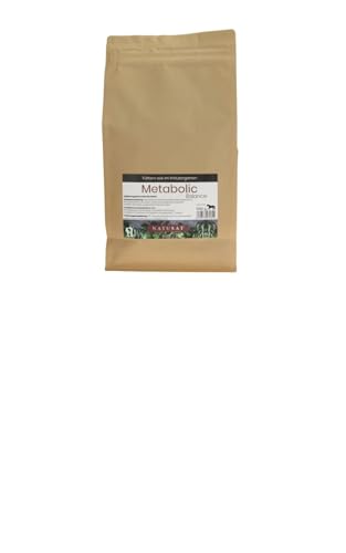 NATUSAT Kräutermischung Metabolic - Pferdekräuter, boostert den Stoffwechsel, entschlackt und entsäuert (1000 g) von Natusat