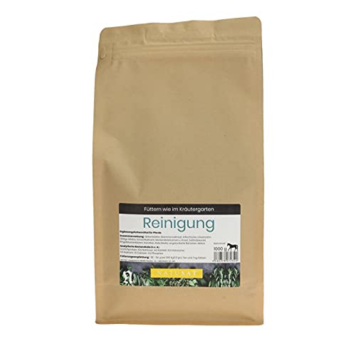 Natusat Kräutermischung Reinigung 1000 g | Kräuter Pferde | Ergänzungsfutter Pferde | Kräuter schonend getrocknet Natusat Kräutermischung Reinigung 1000 g | Kräuter Pferde | Ergänzungsfutter Pferde | Kräuter schonend getrocknet von Natusat