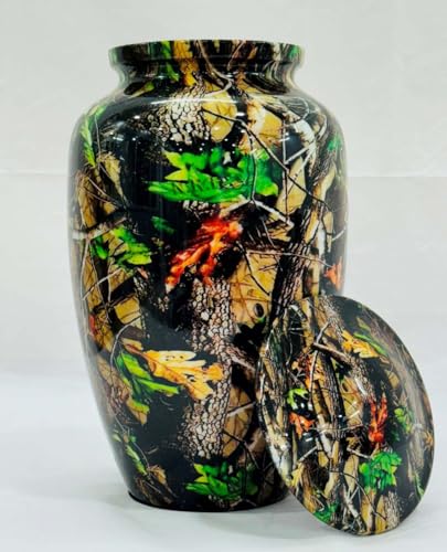 Camouflage-Urnen für menschliche Asche, große Einäscherungsurnen für Erwachsene, handgefertigt, Beerdigung, Andenken, Urne Camouflage-Urnen für menschliche Asche, große Einäscherungsurnen für Erwachsene, handgefertigt, Beerdigung, Andenken, Urne von Nautical Replica Hub