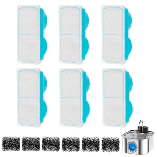 Katzenbrunnen Edelstahl Kabellos: 3.2L Trinkbrunnen für Katze Filter Katzenbrunnen Edelstahl Kabellos: 3.2L Trinkbrunnen für Katze Filter von NautyPaws