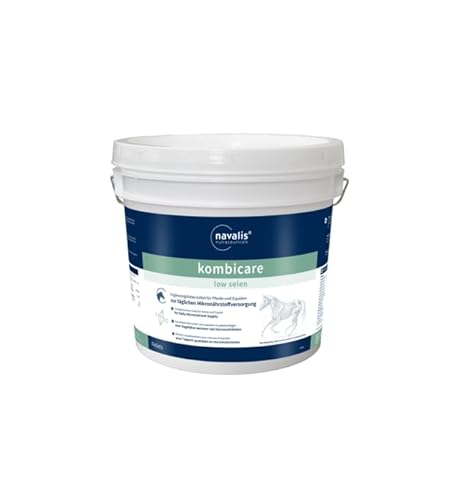 Navalis Kombicare Low Selen | 2,5 kg | Ergänzungsfuttermittel für Pferde und Equiden | Zur möglichen Vorbeugung von Nährstoffmängeln | Basisversorgung mit niedrigem Selengehalt Navalis Kombicare Low Selen | 2,5 kg | Ergänzungsfuttermittel für Pferde und Equiden | Zur möglichen Vorbeugung von Nährstoffmängeln | Basisversorgung mit niedrigem Selengehalt von Navalis