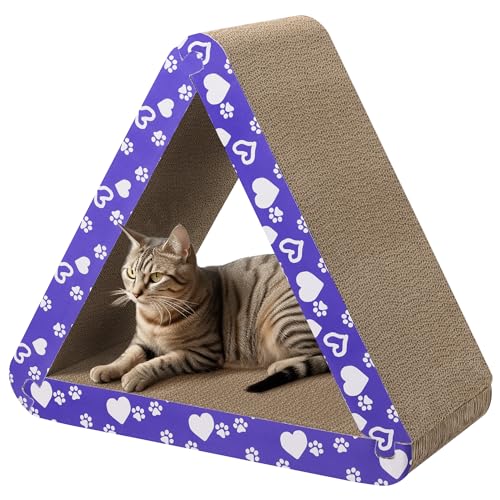 Navaris 3-in-1 Katzen Kratzbrett - Katzen Spielzeug - Kratzbrett Katzen - Kratzpappe Katzen - Kratz Wellpappe - Einfache Montage und multifunktional - Flach Navaris 3-in-1 Katzen Kratzbrett - Katzen Spielzeug - Kratzbrett Katzen - Kratzpappe Katzen - Kratz Wellpappe - Einfache Montage und multifunktional - Flach von Navaris