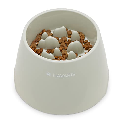 Navaris Anti Schling Napf Hund Katze erhöht - Hundenapf Antischlingnapf Hunde - Fressnapf Katze Futternapf Hund - Slow Feeder Fressnapf Hund - Katzennapf Hundezubehör Navaris Anti Schling Napf Hund Katze erhöht - Hundenapf Antischlingnapf Hunde - Fressnapf Katze Futternapf Hund - Slow Feeder Fressnapf Hund - Katzennapf Hundezubehör von Navaris