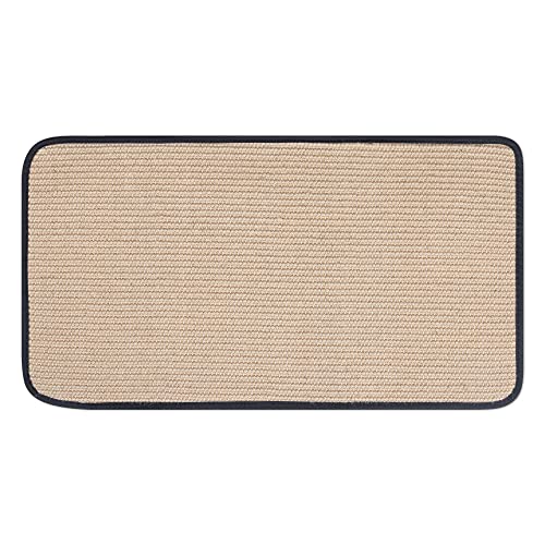 Navaris Katzen Kratzmatte Kletterteppich - Sisal Kratzteppich 60 x 32 cm für Katze - Wand Katzenkratzmatte - Kratzschutz Ecke - Kratzecke Kletterwand von Navaris