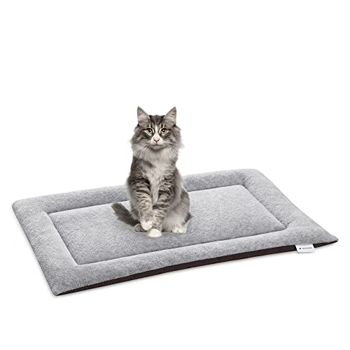 Navaris Katzenbett Katzenkissen Decke für Reisen - Bett Liegedecke für Katzen - Katzenmatte Katzendecke Kissen Reisedecke - waschbar von Navaris