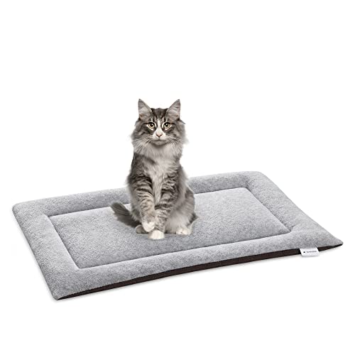 Navaris Katzenbett Katzenkissen Decke für Reisen - Bett Liegedecke für Katzen - Katzenmatte Katzendecke Kissen Reisedecke - waschbar von Navaris
