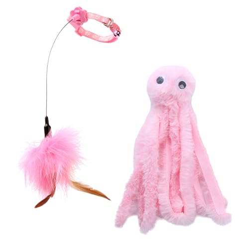 Navna Aktivitätsspielzeug, Plüsch Oktopus, Niedliches Beißring Spielzeug, Kätzchen, Neckendes Halsband, Interaktives, Bissfestes Teaser Spielzeug Für Haustiere, Interaktives Kauspielzeug Navna Aktivitätsspielzeug, Plüsch Oktopus, Niedliches Beißring Spielzeug, Kätzchen, Neckendes Halsband, Interaktives, Bissfestes Teaser Spielzeug Für Haustiere, Interaktives Kauspielzeug von Navna