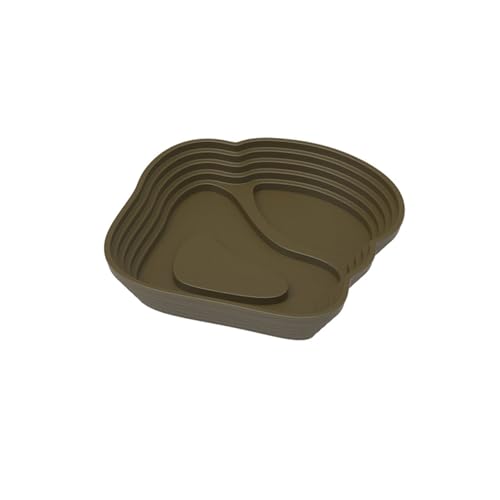 Navna Amphibien Fütterung Einweichen Pool Multifunktional Reptilien Lebensraum Wasser Futternapf Plattform mit Stufendesign Tiered Terrarien Wassernapf von Navna