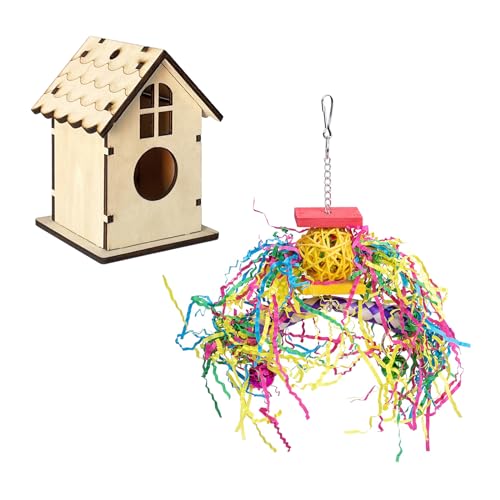 Navna Vogelkäfig, Käfig, Zerkleinerungsspielzeug, Nest, Nistkasten, Zerlegte Verstecke, Bastelspielzeug Für Kleine Vögel, Käfig, Papageienkäfig, Spielzeug Navna Vogelkäfig, Käfig, Zerkleinerungsspielzeug, Nest, Nistkasten, Zerlegte Verstecke, Bastelspielzeug Für Kleine Vögel, Käfig, Papageienkäfig, Spielzeug von Navna