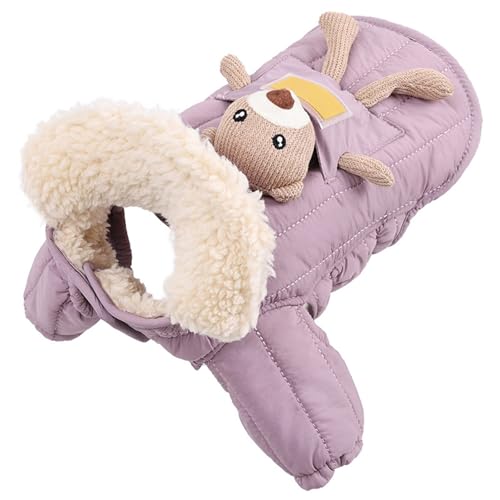 Winter-Thermo-Kleidung mit 2 Beinen, bonbonfarben, winddicht, für aktive Spaziergänge im Freien, Baumwollmantel von Navna