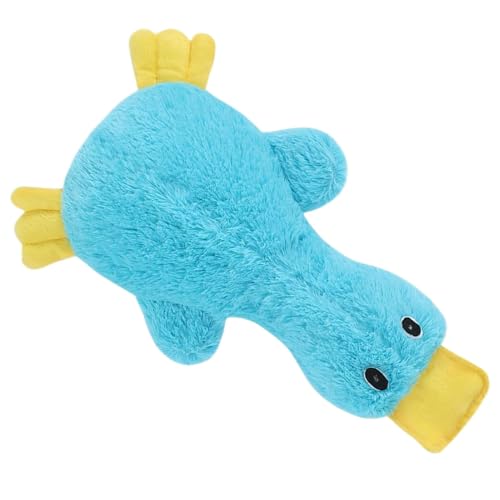 Nbbwwu Hundekauen Plüsch Ente, Plüsch Entenhundspielzeug - Kautschlecken plüschende Duck Cartoon Welpe Spielzeug - Reduzieren Nbbwwu Hundekauen Plüsch Ente, Plüsch Entenhundspielzeug - Kautschlecken plüschende Duck Cartoon Welpe Spielzeug - Reduzieren von Nbbwwu