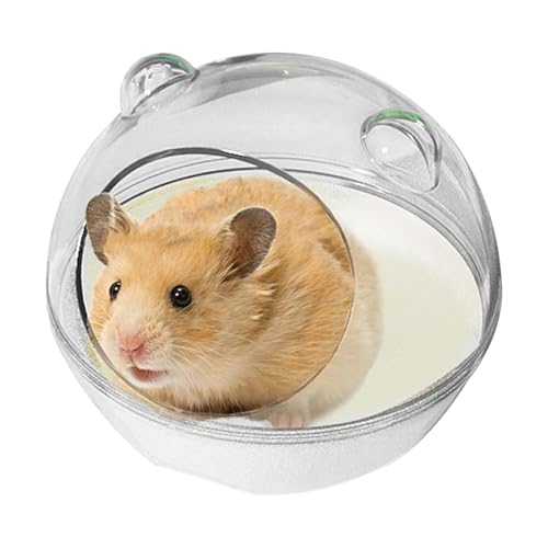 Nbbwwu Kleintierlebensraum, Hamsterbad | Transparente Hamstertoilette und -Bett | Gut belüftetes, rundum geschwungenes Hamsterbad für kleine Haustiere Nbbwwu Kleintierlebensraum, Hamsterbad | Transparente Hamstertoilette und -Bett | Gut belüftetes, rundum geschwungenes Hamsterbad für kleine Haustiere von Nbbwwu