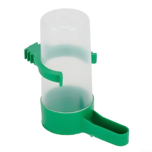 Automatischer Vogelfutterspender für Papageien, Nymphensittiche, Kanarienvögel, Kunststoff-Wasserfutterspender mit 60 ml/90 ml/140 ml/150 ml Fassungsvermögen, einfach zu bedienendes Haustierzubehör (M Automatischer Vogelfutterspender für Papageien, Nymphensittiche, Kanarienvögel, Kunststoff-Wasserfutterspender mit 60 ml/90 ml/140 ml/150 ml Fassungsvermögen, einfach zu bedienendes Haustierzubehör (M von NbgrvB