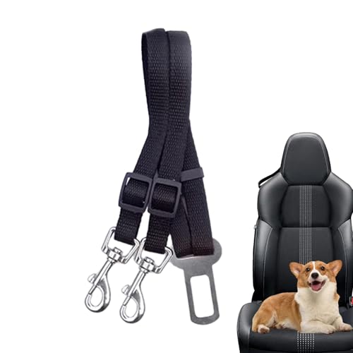 Auto-Sicherheitsgurt für Hunde, Sicherheitsgurt für Auto - Verstellbare stoßdämpfende Sicherheitsgurte für Hunde | Farbige Sicherheitsgurte für Compagtiere Auto-Sicherheitsgurt für Hunde, Sicherheitsgurt für Auto - Verstellbare stoßdämpfende Sicherheitsgurte für Hunde | Farbige Sicherheitsgurte für Compagtiere von Nbhuiakl
