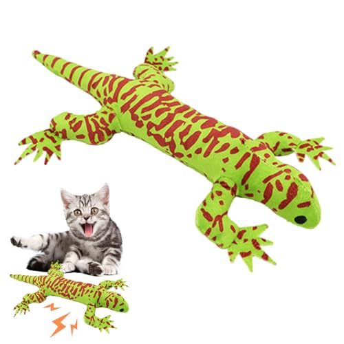 Katzenspielzeug für Katzen, Eidechse mit Katze - Entzückendes Katzenspielzeug Eidechse mit Knitterpapier - Kauspielzeug für Katzen, Katzenspielzeug, Katzenspielzeug Katzenspielzeug für Katzen, Eidechse mit Katze - Entzückendes Katzenspielzeug Eidechse mit Knitterpapier - Kauspielzeug für Katzen, Katzenspielzeug, Katzenspielzeug von Nbhuiakl