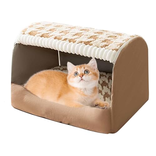 Kleines Haustierbett, Katzenbetten für den Innenbereich | Katzenbett innen | Kitten Hideaway | Katzenbett, rutschfest, wasserdicht, ohne Verformung, Zubehör für Haustiere Kleines Haustierbett, Katzenbetten für den Innenbereich | Katzenbett innen | Kitten Hideaway | Katzenbett, rutschfest, wasserdicht, ohne Verformung, Zubehör für Haustiere von Nbhuiakl