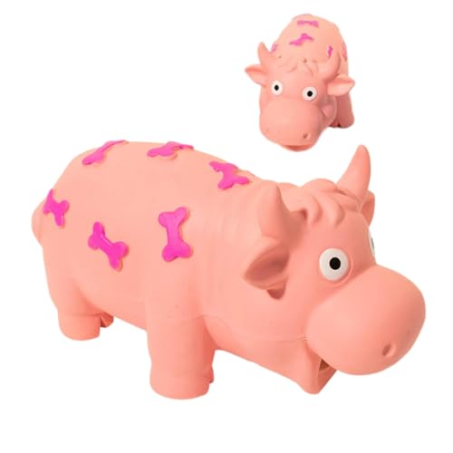Nbhuiakl Kauspielzeug für Welpen – robuste Hunde, Kauspielzeug mit Quietschelement, interaktiv, 17 x 9 x 9 cm, Kuh-Design, interaktives Kauspielzeug für kleine, mittelgroße und große Rassen Nbhuiakl Kauspielzeug für Welpen – robuste Hunde, Kauspielzeug mit Quietschelement, interaktiv, 17 x 9 x 9 cm, Kuh-Design, interaktives Kauspielzeug für kleine, mittelgroße und große Rassen von Nbhuiakl