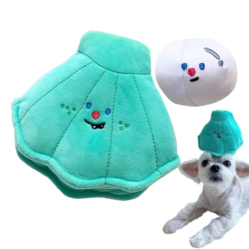 Nbhuiakl Plüschtier für Welpen, Hundeplüschtier,Haustier-Trainings-Plüschtier für interaktiven Spaß - Muschelperlenförmiges Hundeplüschtier für Hinterhof, Rasen, Haustierhaus, Garten, Wohnzimmer Nbhuiakl Plüschtier für Welpen, Hundeplüschtier,Haustier-Trainings-Plüschtier für interaktiven Spaß - Muschelperlenförmiges Hundeplüschtier für Hinterhof, Rasen, Haustierhaus, Garten, Wohnzimmer von Nbhuiakl