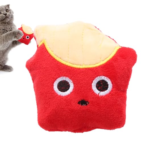 Spielzeug für Katzen Pizza, niedliches Spielzeug zum Zahnen der Katze - Lustiges Katzenspielzeug für drinnen und draußen, interaktives Kauspielzeug für Katzen für Haustiere, ese Spielzeug für Katzen Pizza, niedliches Spielzeug zum Zahnen der Katze - Lustiges Katzenspielzeug für drinnen und draußen, interaktives Kauspielzeug für Katzen für Haustiere, ese von Nbhuiakl