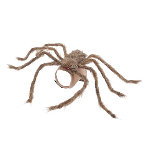 Spinnen-Outfit für Hunde – Spinnen-Cosplay-Bekleidung, verstellbares Cosplay-Kostüm für Cosplay, Halloween, Festival-Dekoration Spinnen-Outfit für Hunde – Spinnen-Cosplay-Bekleidung, verstellbares Cosplay-Kostüm für Cosplay, Halloween, Festival-Dekoration von Nbhuiakl