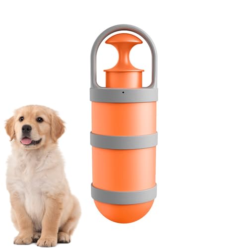 Nchdewui Reinigungsmittel für Haustiere, Hundekotsammler, Tragbarer Kotsammler für Haustiere, Müllbeutel (Orange) von Nchdewui