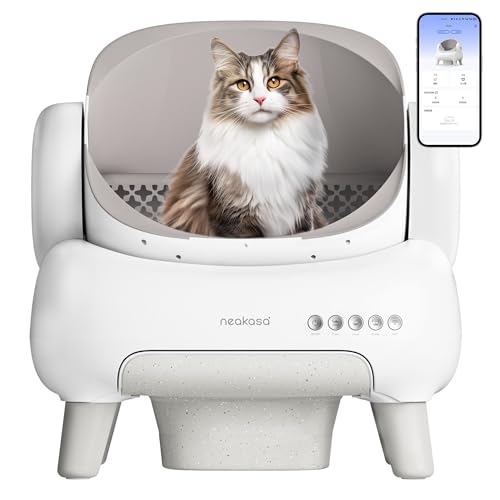 Neakasa M1 Lite Oben offene Katzenklo selbstreinigend Katzentoilette XXL, Geruchsfreie, Hygienisch, App-Steuerung, Große Fassungsvermögen, Cat Litter Box für mehrere Katzen Neakasa M1 Lite Oben offene Katzenklo selbstreinigend Katzentoilette XXL, Geruchsfreie, Hygienisch, App-Steuerung, Große Fassungsvermögen, Cat Litter Box für mehrere Katzen von Neakasa
