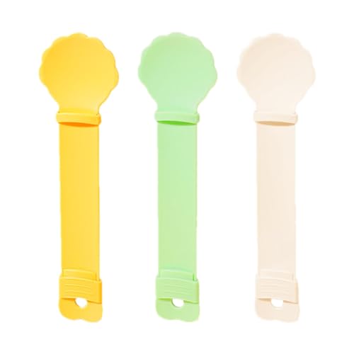 3 Stück Katzen Schleckies Löffel, Katzenfutter Löffel für Katzenleckerlis Flüssig, Katze Katzenlöffel für Katzenfutter Nass, Cat Spoon for Cat Treats, Katzenfutter Spendervon Pürees Und Snacks, Hängen von Neamou