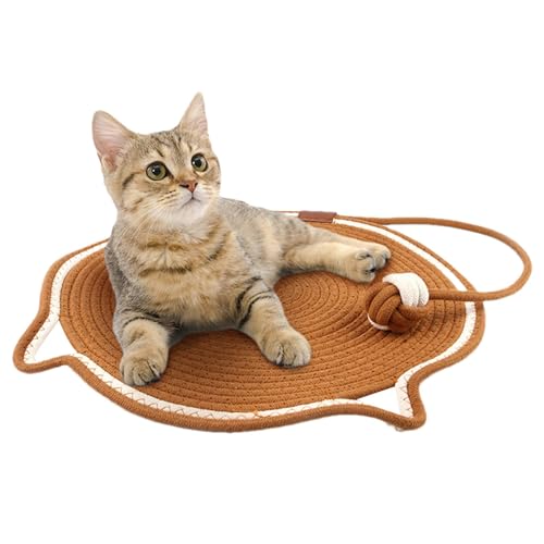 Kratzbretter Kratzteppich Katze, Cat Scratcher Sisalteppich, Katzen Kratzmatte Kratzmöbel, Katzenspielzeug Kratzpappe Für Katzen, Wand Kratzbrett Betten, Decken & Möbel, Kratzwand Für Katzen von Neamou