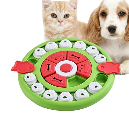 Langsames Fressspielzeug für Hunde, Leckerli-Puzzle für Hunde - Slow Feeder Puzzle Leckerli-Spielzeug - Futterspielzeug in Lebensmittelqualität für den Heimkäfig, tragbares Futterspielzeug zur Neamou von Neamou