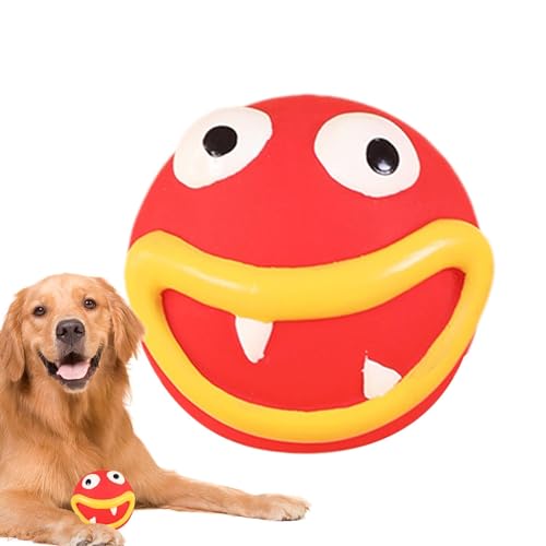 Neamou Latex-Hundespielzeug für kleine Hunde, Quietschspielzeug für Hunde | Quietschendes Latex-Welpen-Hundespielzeug - Haustier-Zahnen, kleine quietschende Bälle, weicher Kaugummi, interaktives von Neamou