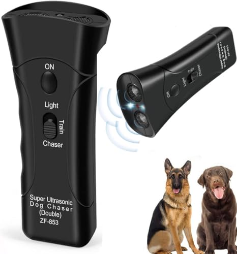 Neat-O Anti-Bell-Gerät, Hunde-Bell-Kontrollgeräte, 3 Stufen, Ultraschall, wiederaufladbar und wasserdicht, Bell-Stopper, Haustier-Hundeabschreckung, für den Innen- und Außenbereich, stoppt das Bellen von Neat-O