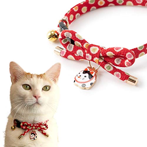Necoichi Zen Hariko Charm Katzenhalsband von Necoichi