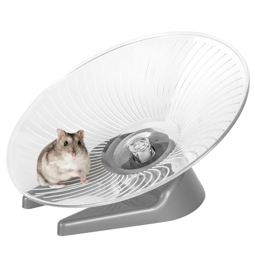 Nedenyou Leise Hamster-Trainingsräder – Leise Spinner Hamster Laufräder mit verstellbarem Ständer für Rennmäuse, Mäuse oder andere Kleintiere, groß Nedenyou Leise Hamster-Trainingsräder – Leise Spinner Hamster Laufräder mit verstellbarem Ständer für Rennmäuse, Mäuse oder andere Kleintiere, groß von Nedenyou