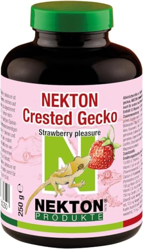 NEKTON-Crested Gecko Strawberry Pleasure | Alleinfuttermittel speziell für Kronengeckos mit Erdbeeren | Made in Germany (250g) von Nekton