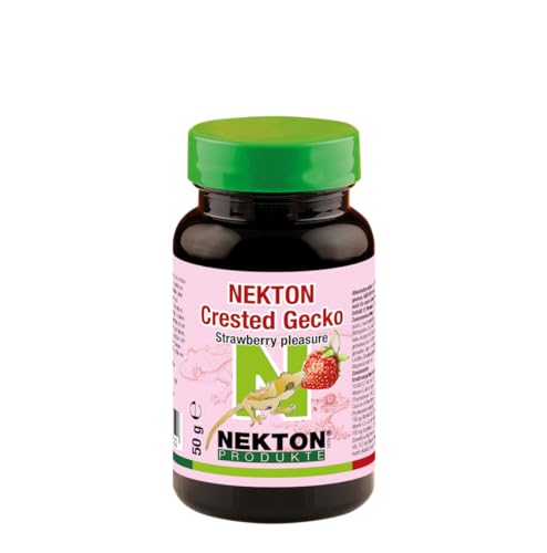 NEKTON-Crested Gecko Strawberry Pleasure | Alleinfuttermittel speziell für Kronengeckos mit Erdbeeren | Made in Germany (50g) von Nekton