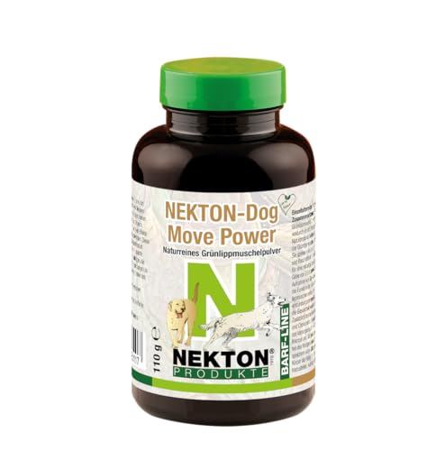 NEKTON-Dog Move Power | Naturreines Grünlippmuschelpulver für Hunde | Made in Germany (110g) von Nekton
