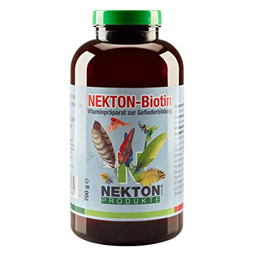 Nekton Biotin - Vitaminpräparat zur Gefiederbildung für alle Vögel (700g) von Nekton