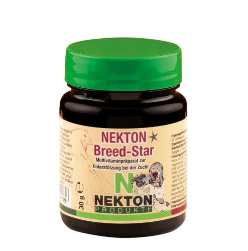 NEKTON-Breed-Star | Multivitaminpräparat zur Unterstützung bei der Zucht | Hoher Anteil an Aminosäuren | Made in Germany (30g) von Nekton