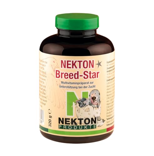 NEKTON-Breed-Star | Multivitaminpräparat zur Unterstützung bei der Zucht | Hoher Anteil an Aminosäuren | Made in Germany (320g) von Nekton