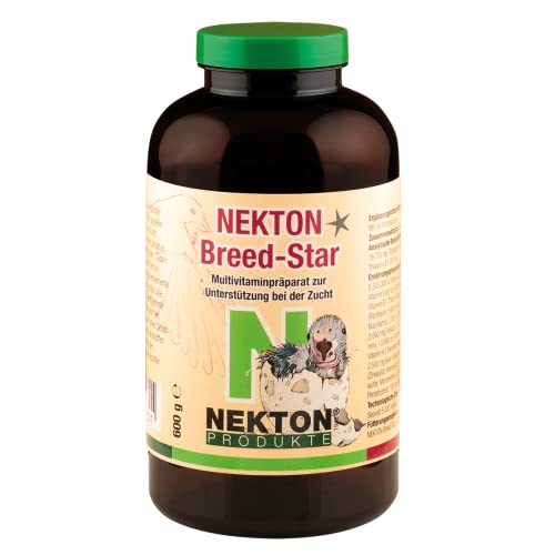 NEKTON-Breed-Star | Multivitaminpräparat zur Unterstützung bei der Zucht | Hoher Anteil an Aminosäuren | Made in Germany (600g) von Nekton