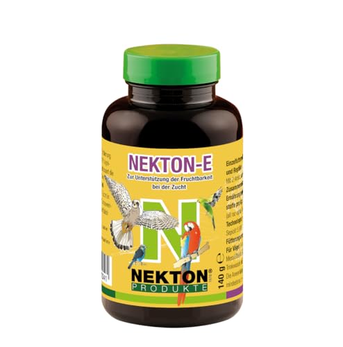 NEKTON-E | Vitamin-E-Präparat zur Zucht für Vögel und Reptilien | Made in Germany (140g) von Nekton