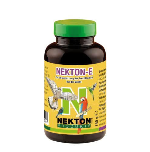 NEKTON-E | Vitamin-E-Präparat zur Zucht für Vögel und Reptilien | Made in Germany (140g) von Nekton