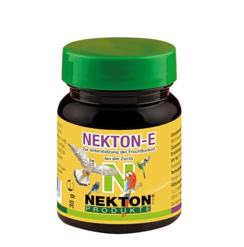 NEKTON-E | Vitamin-E-Präparat zur Zucht für Vögel und Reptilien | Made in Germany (35g) von NEKTON