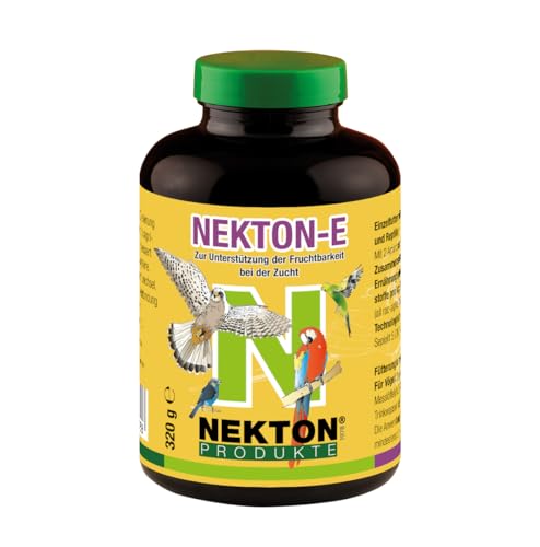 NEKTON-E | Vitamin-E-Präparat zur Zucht für Vögel und Reptilien | Made in Germany (350g) von Nekton