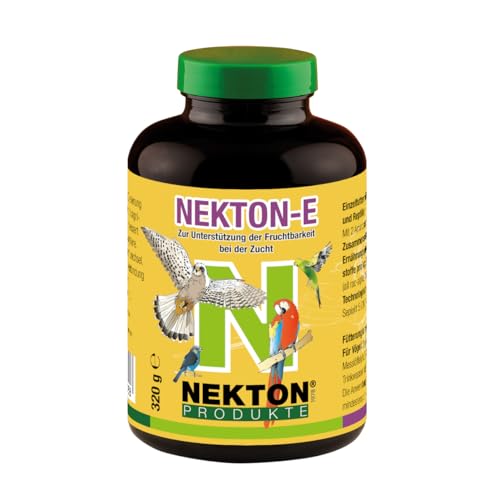 NEKTON-E | Vitamin-E-Präparat zur Zucht für Vögel und Reptilien | Made in Germany (350g) von NEKTON